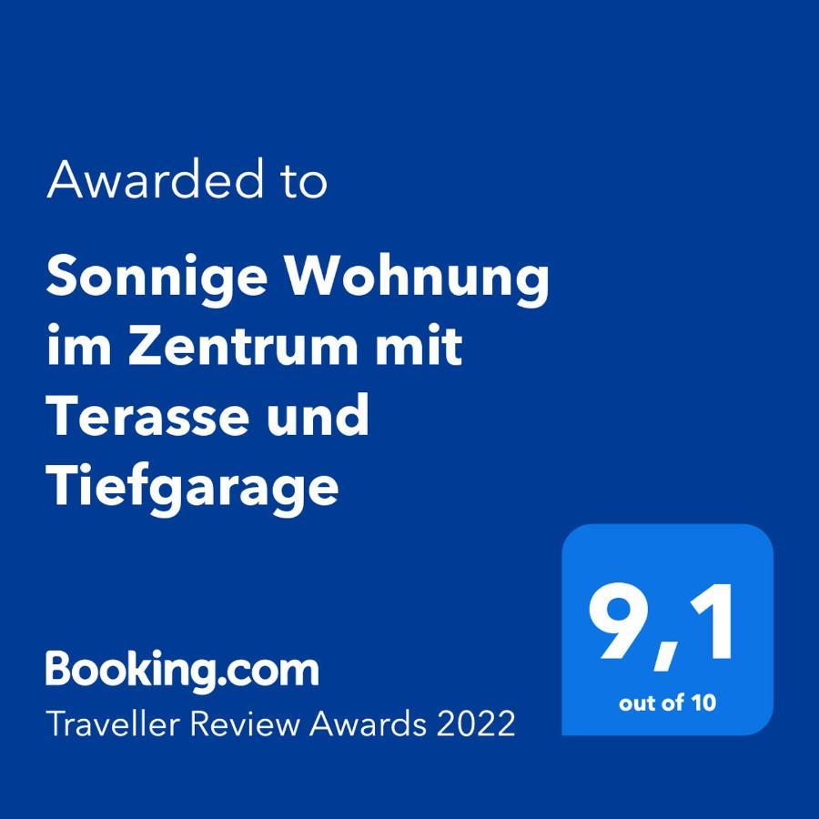 Sonnige Wohnung Im Zentrum Mit Terrasse U Tiefgarage - Netflix & Prime لبسيا المظهر الخارجي الصورة